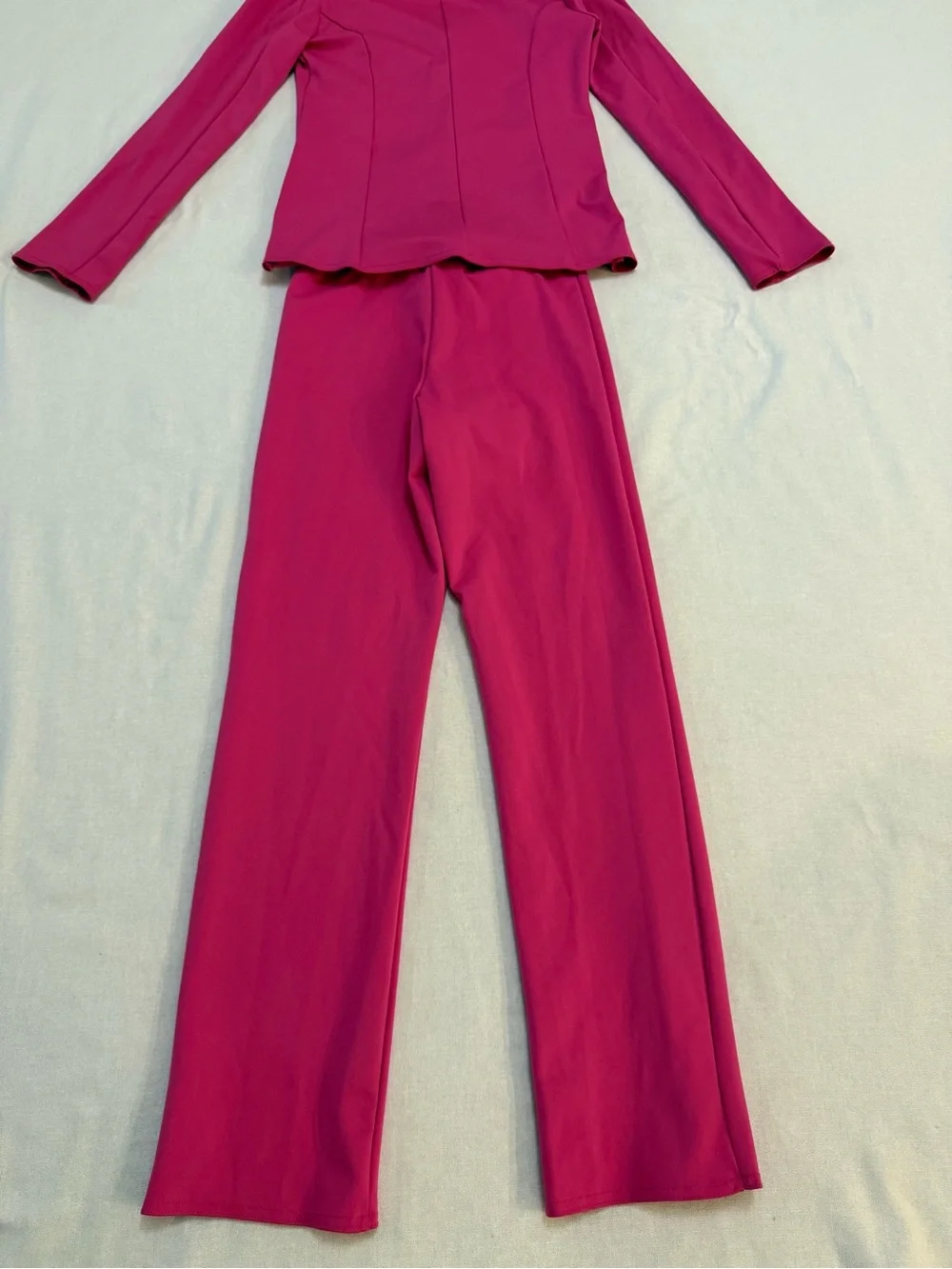 Kelle Girls Hot Pink Matching Jacket and Pants Set
